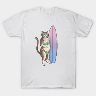 Surf Kitty T-Shirt